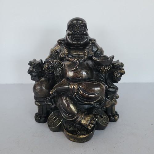 Laughing buddha statue - laughing,