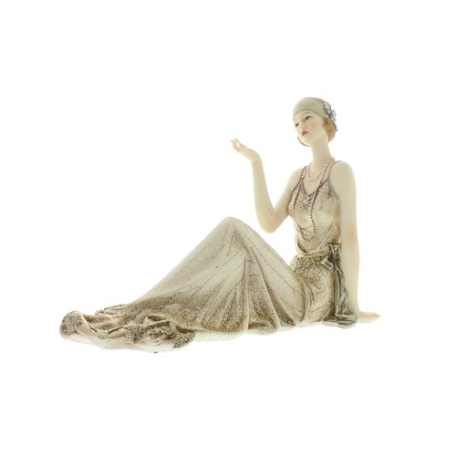 1920 art deco lady figurine - 1920's,
