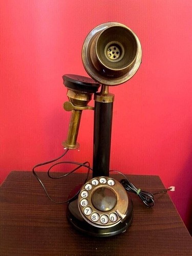 Antique rotary dial working - rotary,