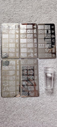 Nail art stamping kit