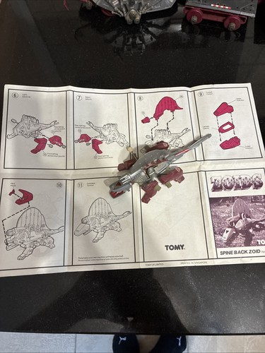 Tomy zoids spine back - back, zoid