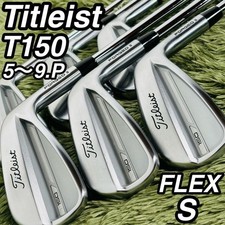 Titleist Iron Set T150 2023 5.6.7.8.9.P AMT WHITE S Flex S