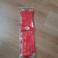 Vintage Pair Of Red Long