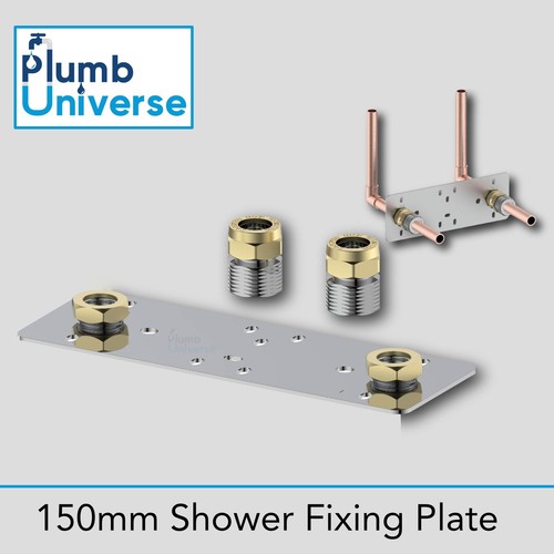 Shower fixing plate bracket - plate,