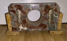 Fabulous antique Art Deco marble french mantel clock case - Ca1920