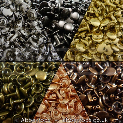 Double cap rivets 6x5 - cap,
