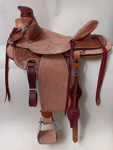 Roughout western leather - western,