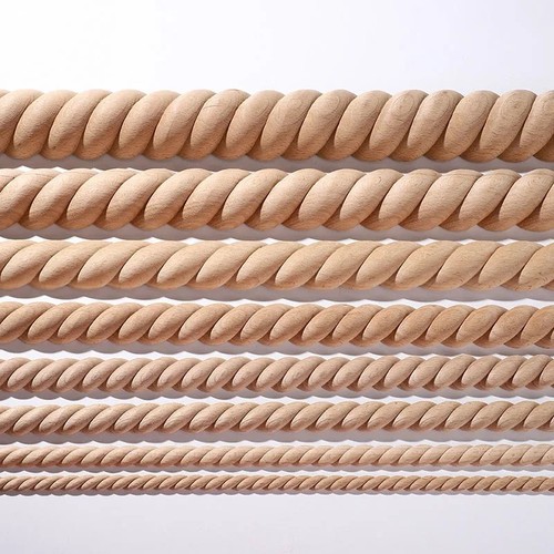 Wood carved applique molding - wood,