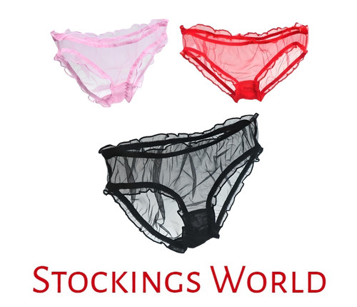Vintage style completely sheer - completely,