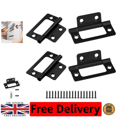 Black iron flush - 4pcs,