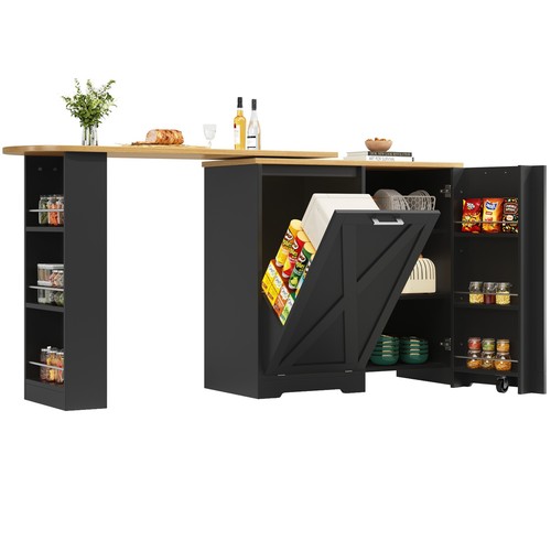 Multifunctional kitchen island - kitchen,
