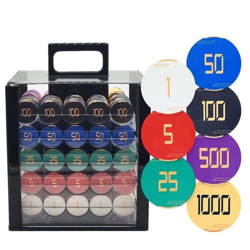 Mrc poker 1000pcs - poker, club