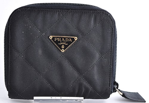 Prada logo plate zip - prada, zip-around