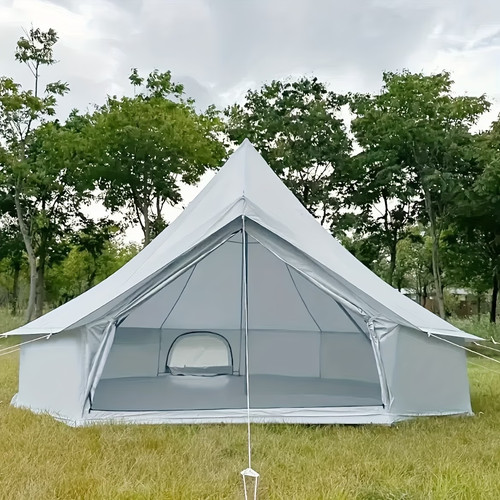 Glamping bell tent grey 6 - bell,