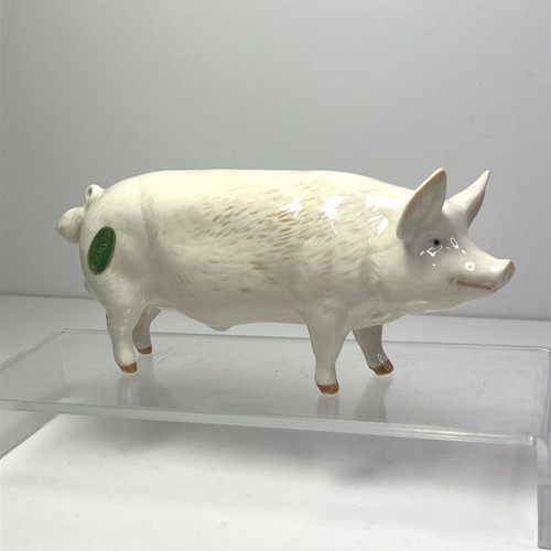 Beswick england porcelain pig - beswick,