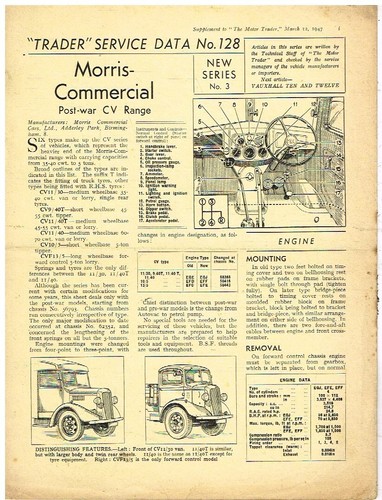 Morris commercial truck - commercial,