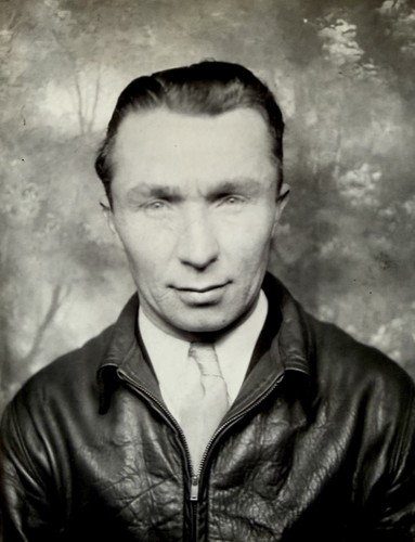 Tough guy leather jacket - leather,