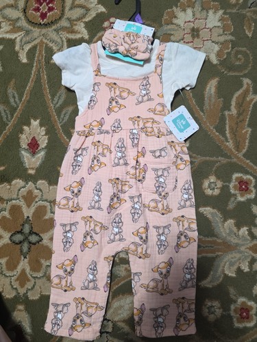 New girls 12m 2pc - sz, bambi