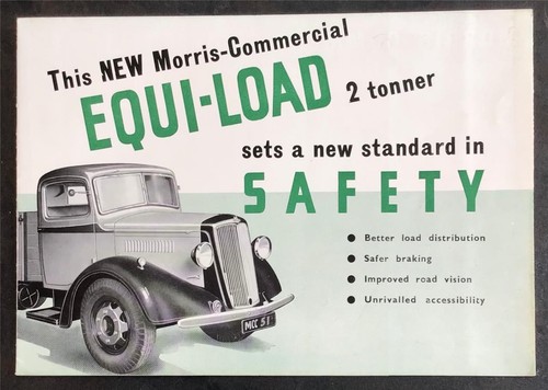 Morris commercial equi - equi-load, 2