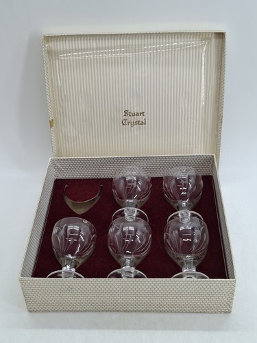 Vintage stuart crystal - vintage, glasses