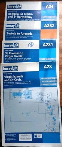 Imray carribean island charts - imray,