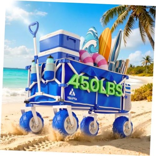 Beach wagon with balloon - beach,