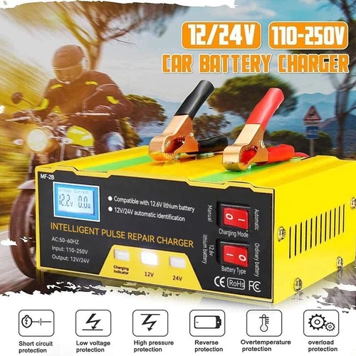 Car battery charger heavy - battery,