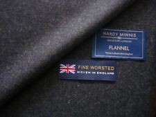 SUPER 100's WOOLLEN FLANNEL JACKETING "Donegal Pattern" MADE IN ENGLAND = 1.0 m.