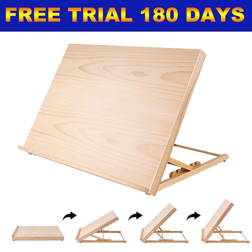 Wooden artist workstation - wooden,