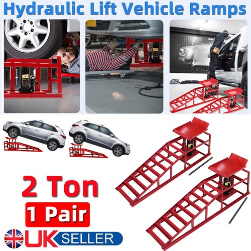 Ton hydraulic car ramps - 4,