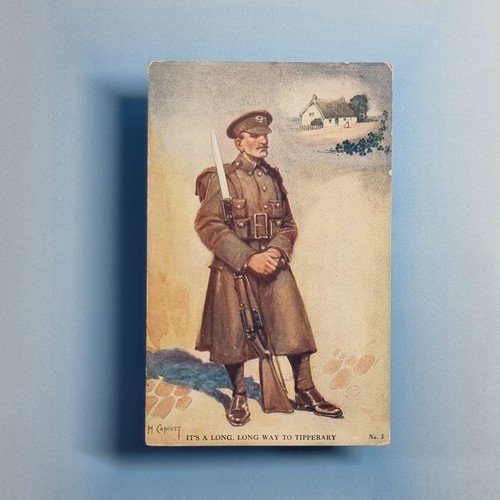 Ww1 artist signed postcard - ww1,