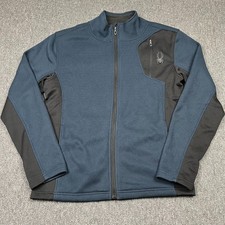 Spyder Jacket Mens Medium Blue