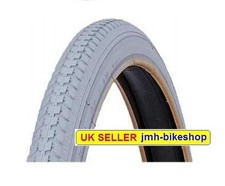Pair 24" x 1 3/8" Grey Wheelchair Wheel Chair Tyres 37-540 FAST DISPATCH