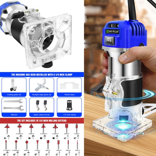 2600w electric wood palm - 1/4",