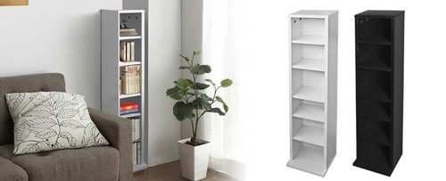 Single rack dvd storage tower - rack,