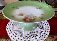 Antique Cake Stand With Floral