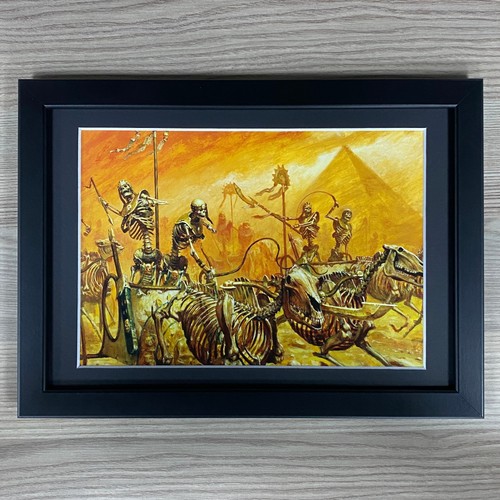 Tomb kings framed art chariot - framed,