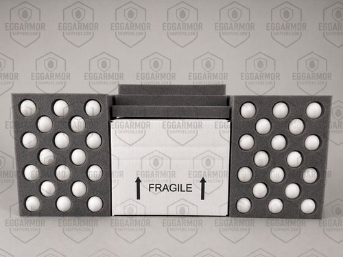 Chicken foam egg shipper - chicken,