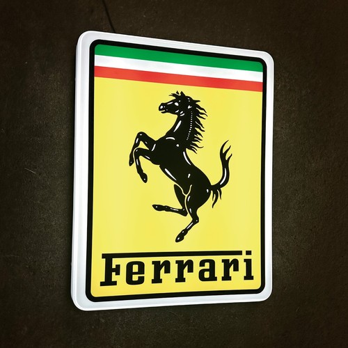 Ferrari illuminated led - illuminated, light