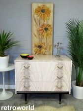 Mid Century Vintage Retro 1950s 60s BERRY Formica Set of Drawers