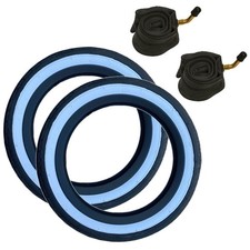 2 x Phil & Teds SPORT Whitewall Pram TYRES & TUBES 12 x 1.75 x 2-1/4