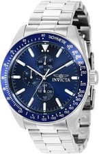 New silver Invicta Aviator