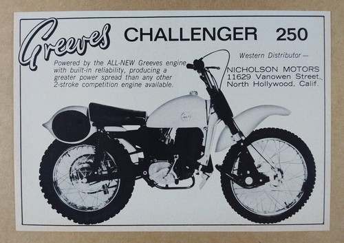 Greeves challenger 250 - greeves,