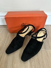 Vintage Bertie Black Suede