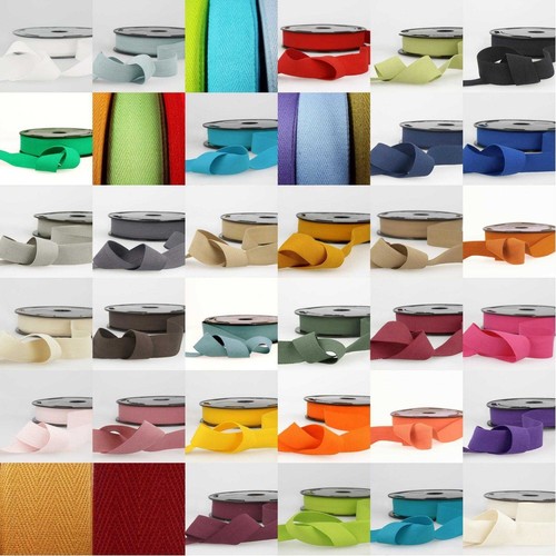 20mm pure cotton herringbone - pure,