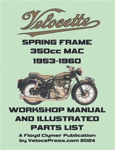 Velocette mac 350cc spring - velocette,