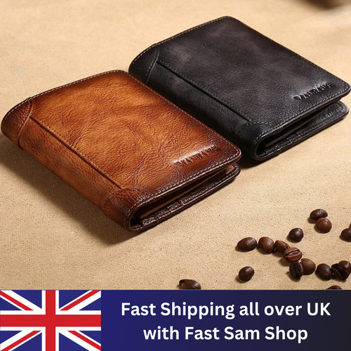 Mens rfid blocking real - rfid,