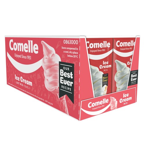 Comelle classic ice cream mix - ice,