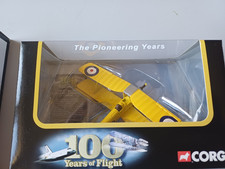 Corgi Showcase 100 Years Flight Diecast CS90165 Tiger Moth RAF Yellow