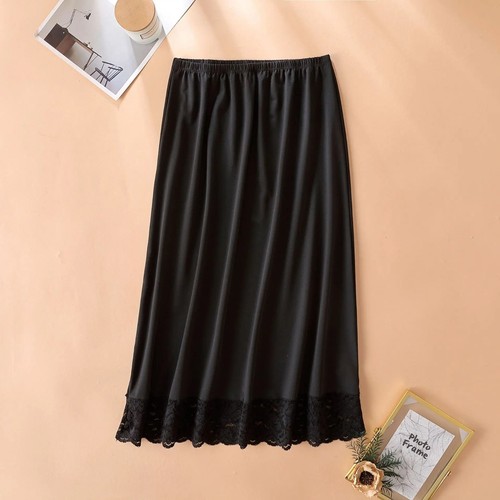Women lace long petticoat - women's,